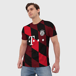 Футболка мужская ФК Бавария Мюнхен, цвет: 3D-принт — фото 2