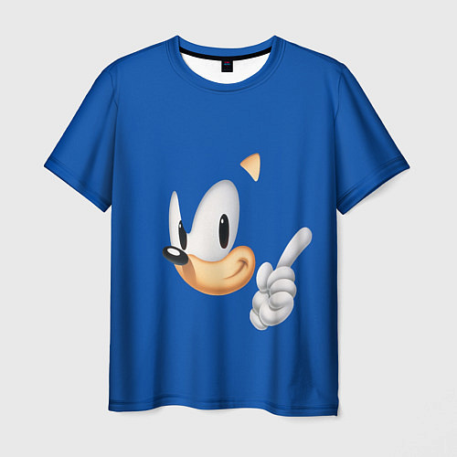Мужская футболка Sonic / 3D-принт – фото 1