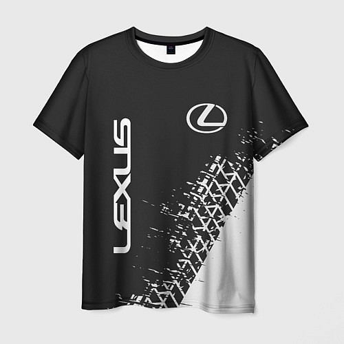 Мужская футболка LEXUS ЛЕКСУС / 3D-принт – фото 1