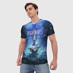 Футболка мужская Little Nightmares 2, цвет: 3D-принт — фото 2