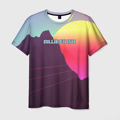 Мужская футболка Billie Eilish / 3D-принт – фото 1