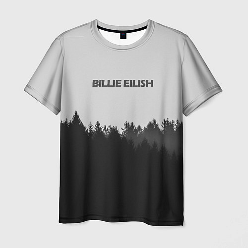Мужская футболка Billie Eilish Спина / 3D-принт – фото 1