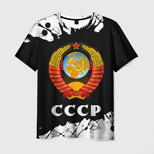 Мужская футболка СССР USSR / 3D-принт – фото 1