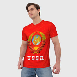 Футболка мужская USSR СССР, цвет: 3D-принт — фото 2