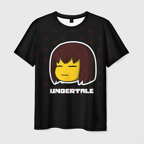 Мужская футболка UNDERTALE / 3D-принт – фото 1