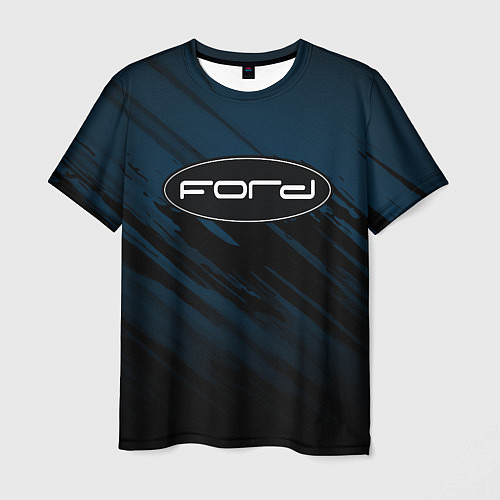Мужская футболка FORD / 3D-принт – фото 1