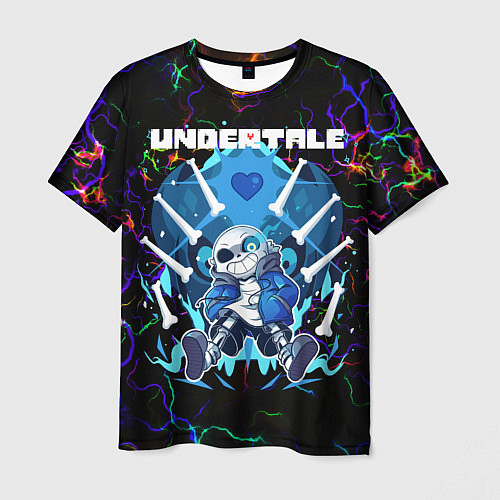 Мужская футболка Undertale Sans / 3D-принт – фото 1