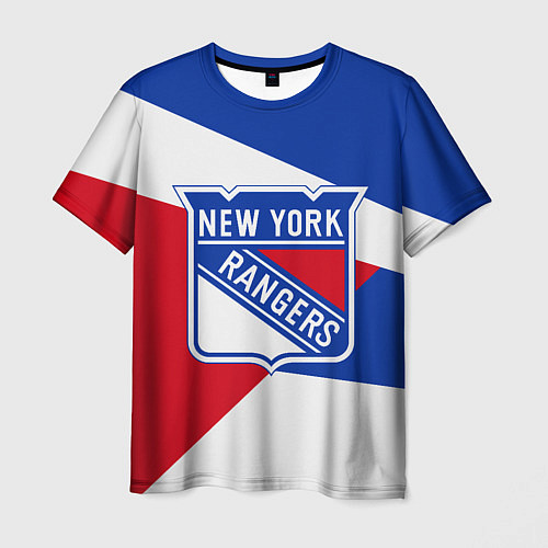 Мужская футболка Нью-Йорк Рейнджерс / 3D-принт – фото 1