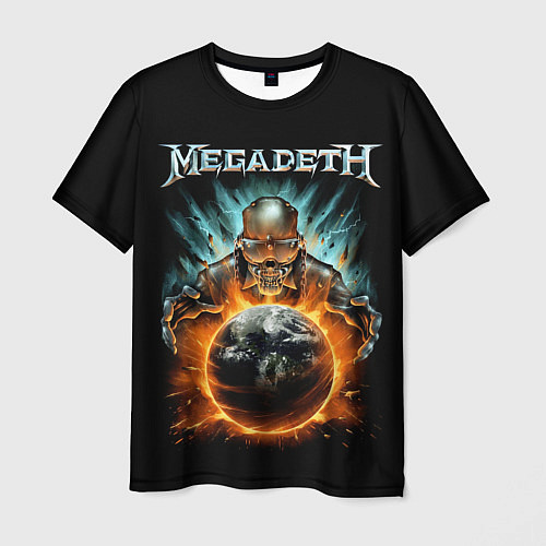 Мужская футболка Megadeth / 3D-принт – фото 1