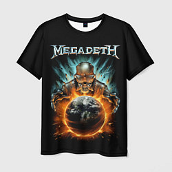 Футболка мужская Megadeth, цвет: 3D-принт