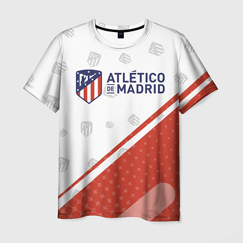 Мужская футболка ATLETICO MADRID Атлетико / 3D-принт – фото 1