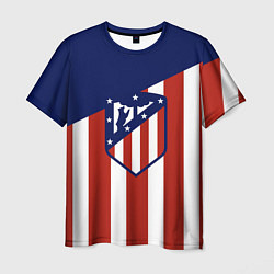 Футболка мужская Atletico Madrid, цвет: 3D-принт