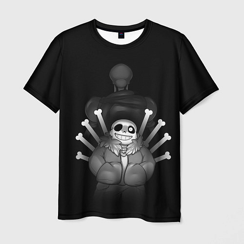 Мужская футболка UNDERTALE / 3D-принт – фото 1