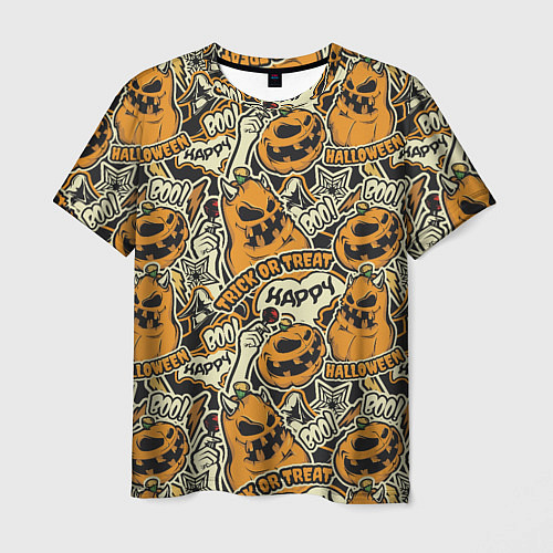 Мужская футболка Хэллоуин / 3D-принт – фото 1