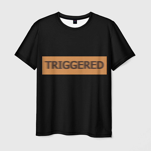 Мужская футболка Triggered / 3D-принт – фото 1