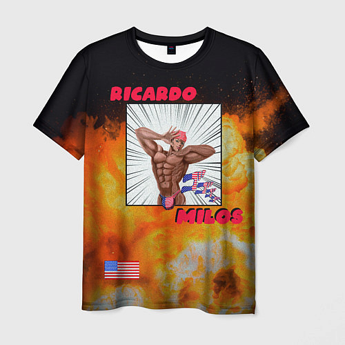 Мужская футболка Big Ricardo / 3D-принт – фото 1