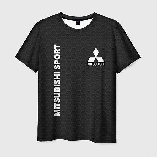 Мужская футболка MITSUBISHI / 3D-принт – фото 1