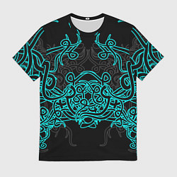 Футболка мужская Узоры магия, цвет: 3D-принт