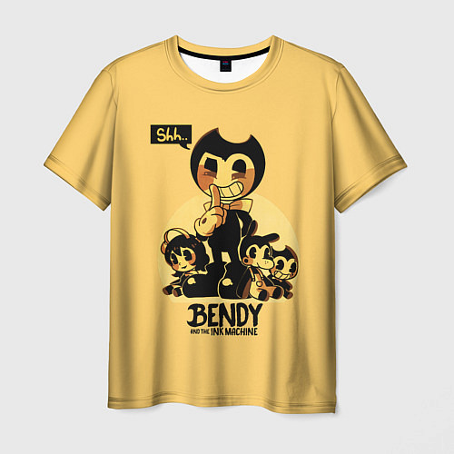 Мужская футболка Bendy And The Ink Machine / 3D-принт – фото 1