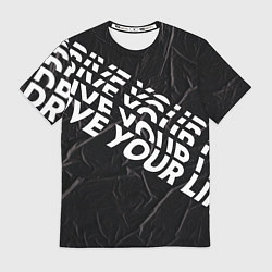 Футболка мужская Drive Your Live: Wave, цвет: 3D-принт