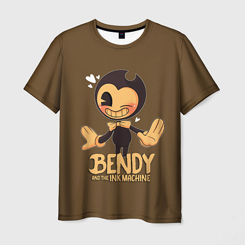 Мужская футболка Bendy And The Ink Machine / 3D-принт – фото 1
