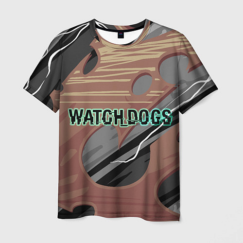 Мужская футболка Watch Dogs / 3D-принт – фото 1