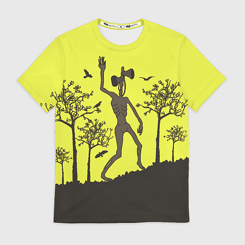 Мужская футболка Siren Head / 3D-принт – фото 1