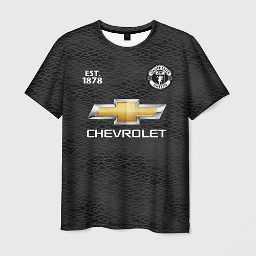 Мужская футболка MANCHESTER UNITED 2021 - AWAY / 3D-принт – фото 1