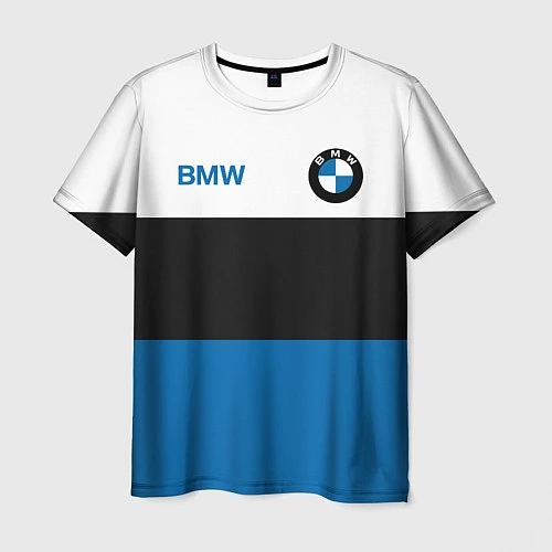 Мужская футболка BMW SPORT / 3D-принт – фото 1