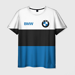 Футболка мужская BMW SPORT, цвет: 3D-принт