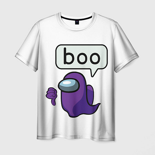 Мужская футболка BOO Among Us / 3D-принт – фото 1