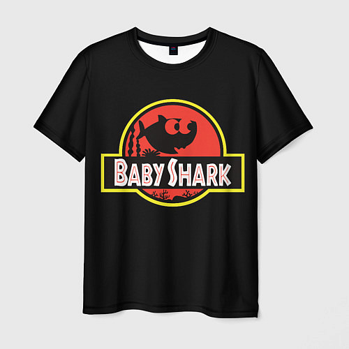 Мужская футболка Baby Shark / 3D-принт – фото 1