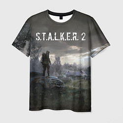 Футболка мужская STALKER 2, цвет: 3D-принт