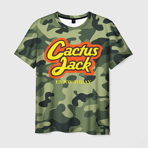 Мужская футболка Cactus Jack / 3D-принт – фото 1