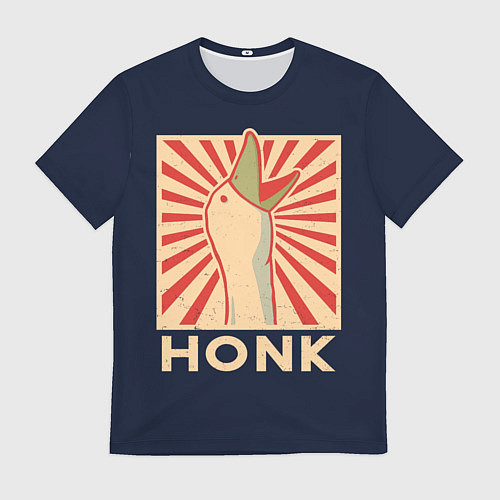 Мужская футболка HONK / 3D-принт – фото 1