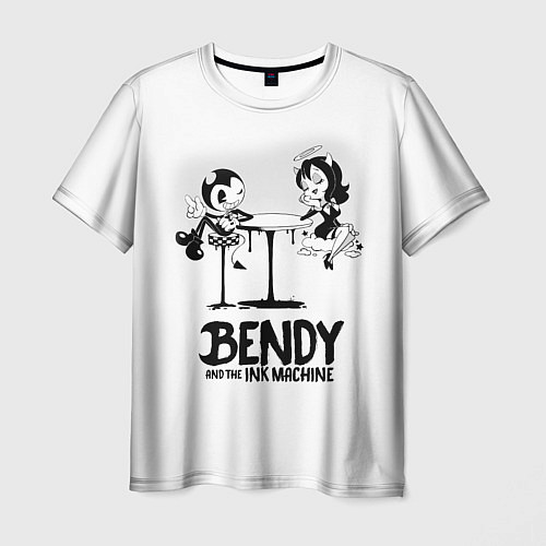 Мужская футболка Bendy And The Ink Machine / 3D-принт – фото 1