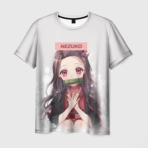 Мужская футболка Nezuko / 3D-принт – фото 1
