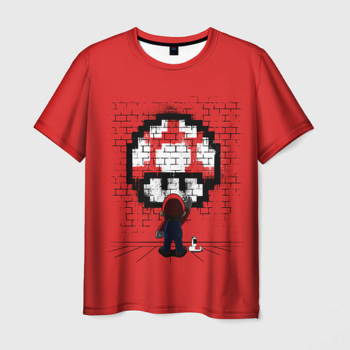 Мужская футболка Mario / 3D-принт – фото 1