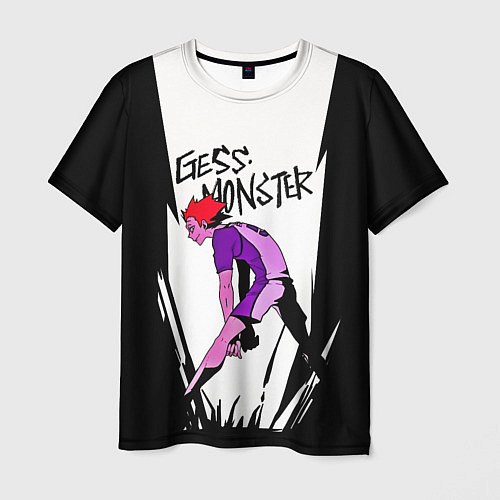 Мужская футболка Gess monster / 3D-принт – фото 1