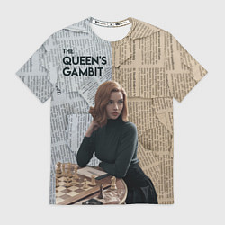 Футболка мужская The Queens Gambit, цвет: 3D-принт