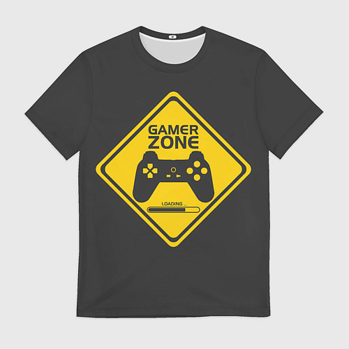 Мужская футболка Gamer zone / 3D-принт – фото 1