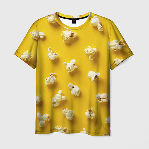 Мужская футболка Попкорн / 3D-принт – фото 1