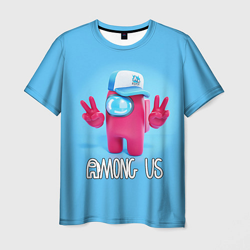Мужская футболка AMONG US / 3D-принт – фото 1