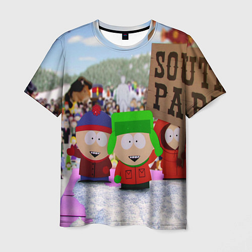 Мужская футболка Южный Парк South Park / 3D-принт – фото 1