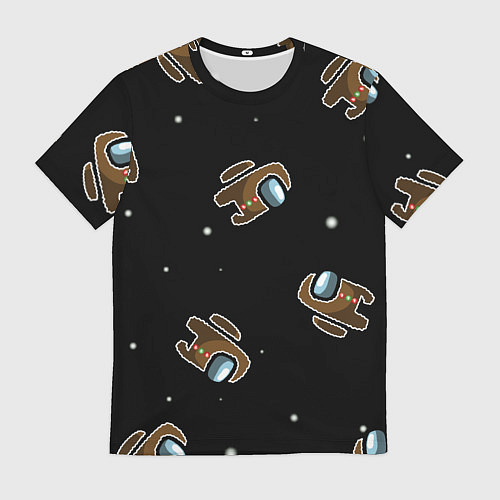 Мужская футболка Пряник among us / 3D-принт – фото 1