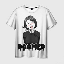 Футболка мужская Doomer girl, цвет: 3D-принт