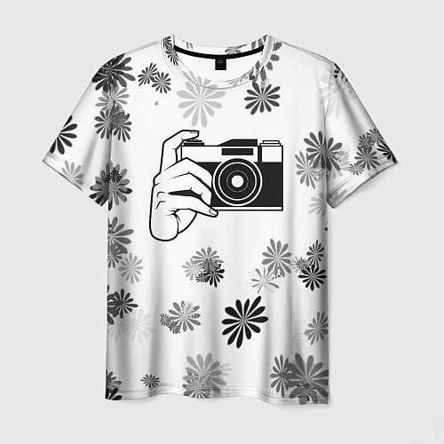 Мужская футболка Турист / 3D-принт – фото 1