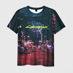 Мужская футболка Cyberpunk 2077