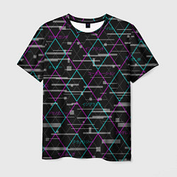 Мужская футболка Futuristic Argyle