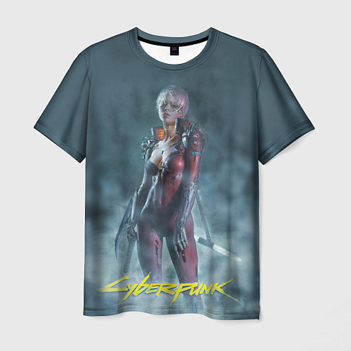 Мужская футболка Cyberpunk 2077 / 3D-принт – фото 1